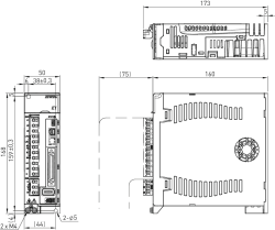 ED1F-PN-0422-01 400W AC-Servo, Linear- und Torquemotor-PROFINET-ohne Gantrymode