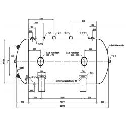 Druckluftbehälter DB VZ 2000/11 H