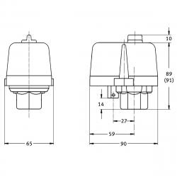 Druckschalter CONDOR MDR 2 / 11 bar