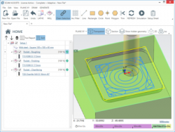 ECam V5.x PRO inkl. Adaptive Toolpath