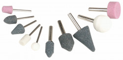 Schleifstifte-Set 10-teilig (5 x 3 mm, 5 x 6 mm)