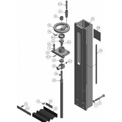 Späneabdeckung BF 16 V 230x145x1,5